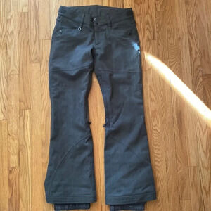 ROXY sz S insulated slim fit 10k pants ski snowboarding excellent condition grey